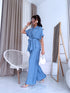 ELYNDI LUX set "KOLKA" - GREY-BLUE